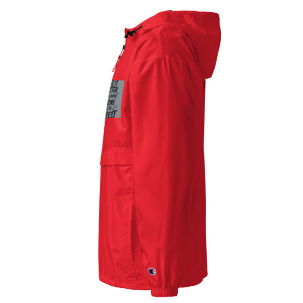 Chaqueta bordada plegable Champion