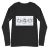 unisex-long-sleeve-tee-black-heather-front-69c12a1ddb129.jpg Camiseta manga larga unisex