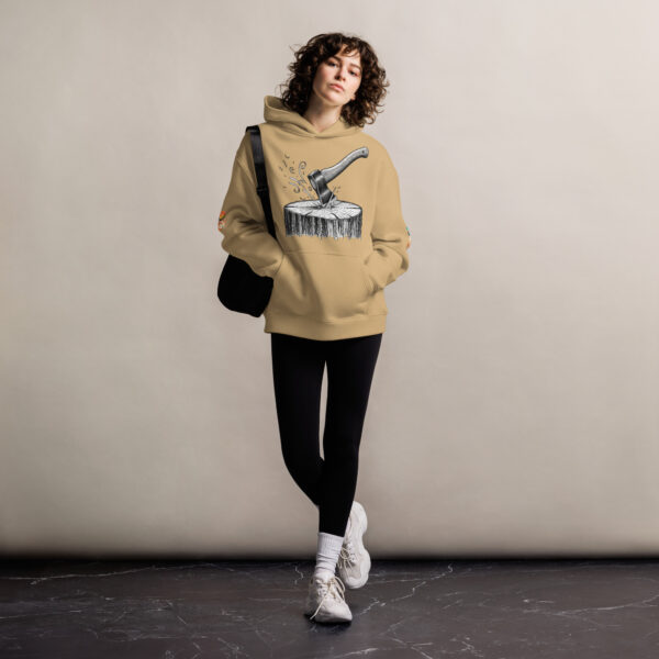 unisex-relax-hoodie-sand-front-69c719f58bec9.jpg Sudadera oversize unisex
