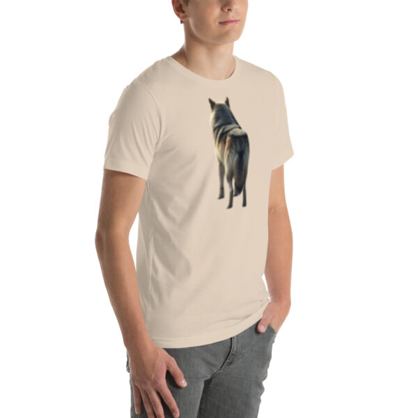 Camiseta de manga corta unisex solo camping